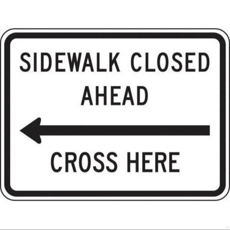 Accuform BICYCLE  PEDESTRIAN SIGN FRR714RA FRR714RA